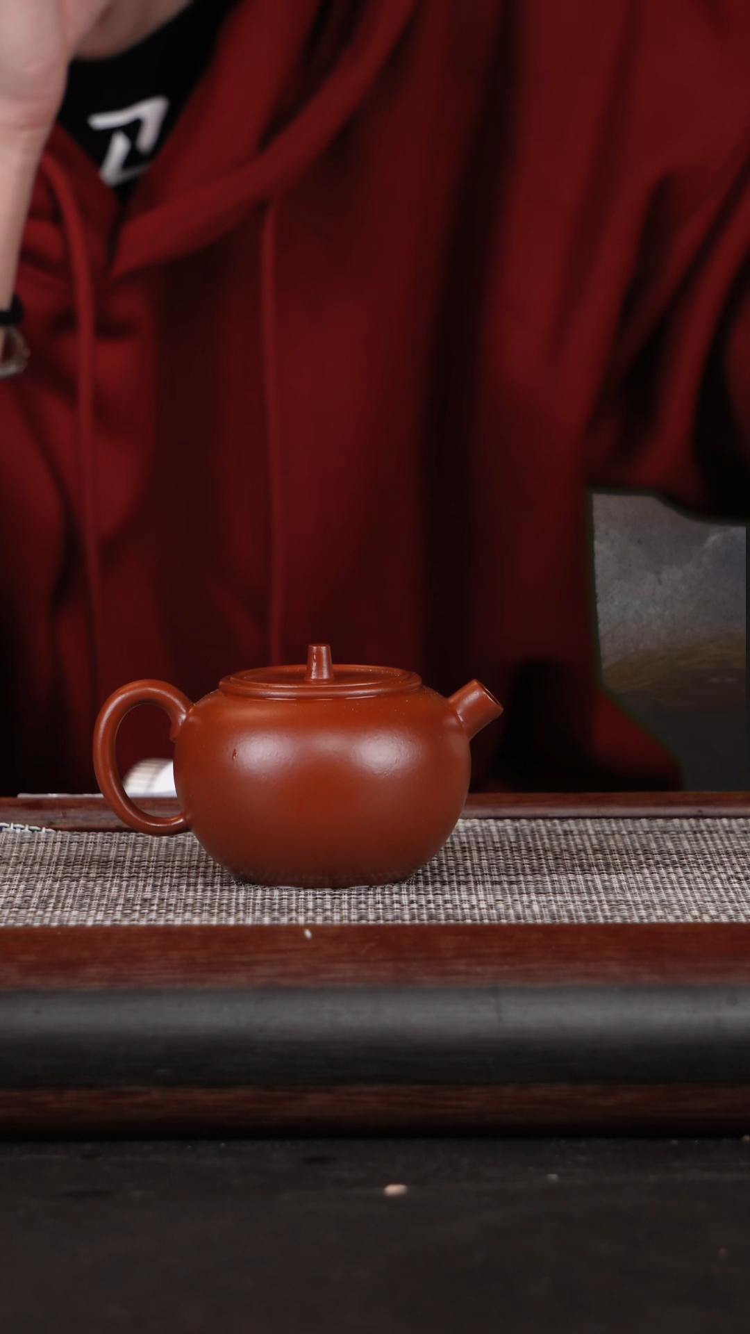 【闪购商品】紫砂茶壶23朱泥具轮珠全手200