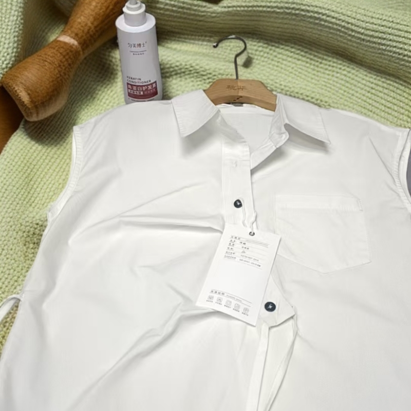【护发素】2025时尚洋气无袖宽松上衣