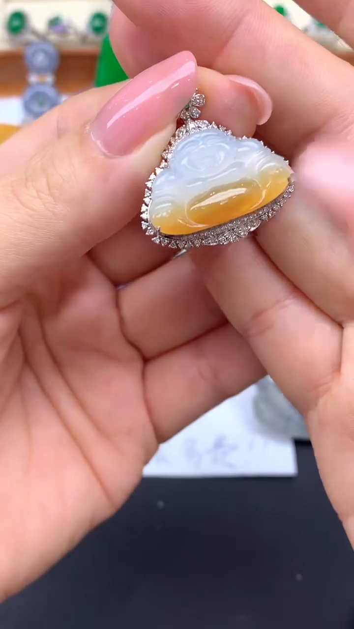 【闪购商品】翡翠颈饰未镶嵌279-天然翡翠