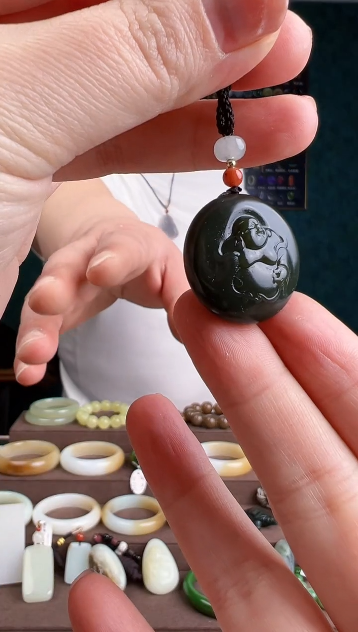 【闪购商品】和田玉颈饰未镶嵌ZZ 拍一发一 多样性发货