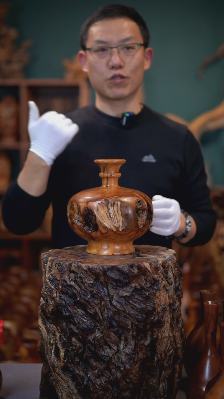 【闪购商品】枣木雷击枣木富贵尊