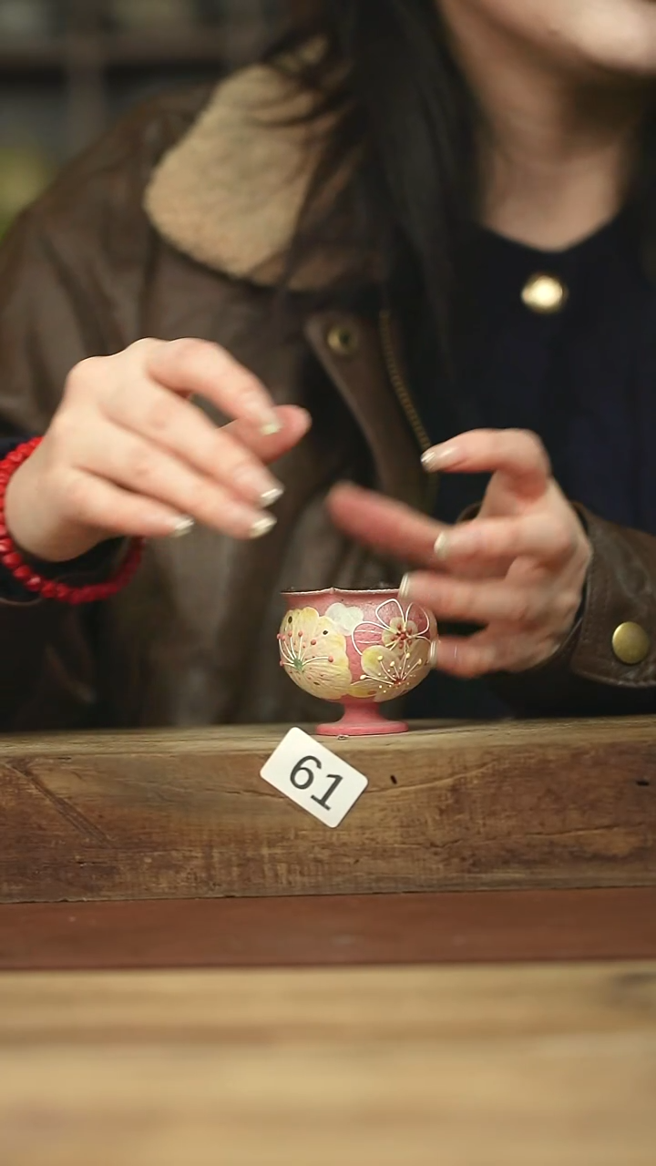 设计师手作款！！花满溪系列/杯1