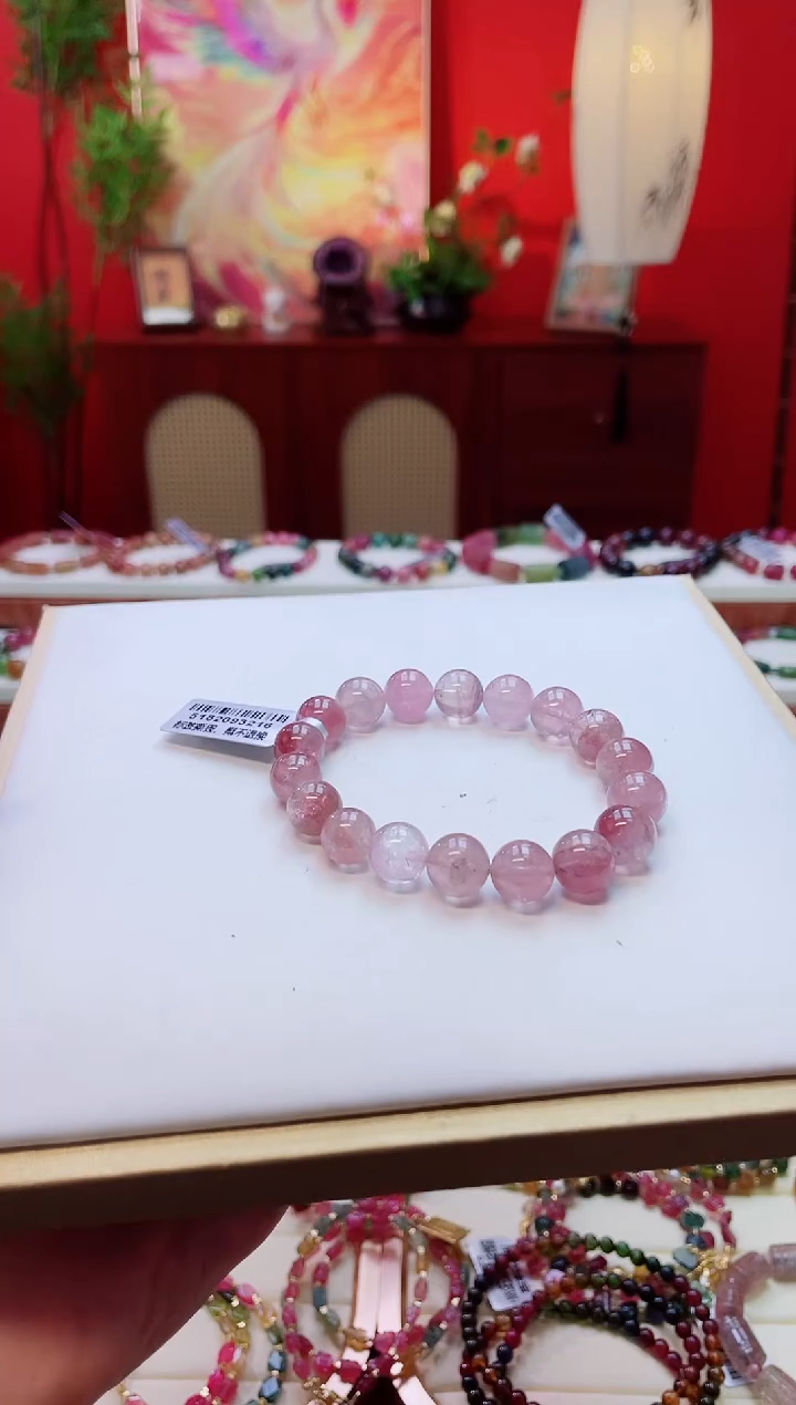 未镶嵌手串碧玺10.5MM手串多样性发一