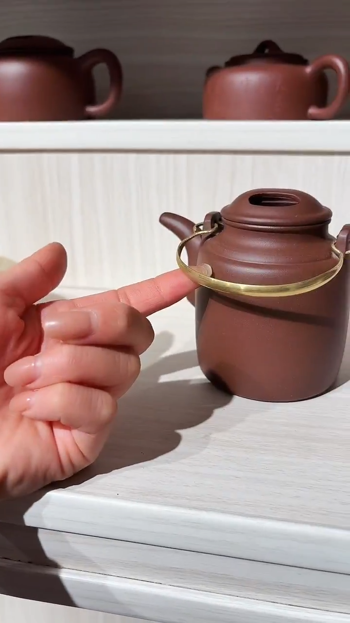 茶壶紫砂紫泥提梁洋桶