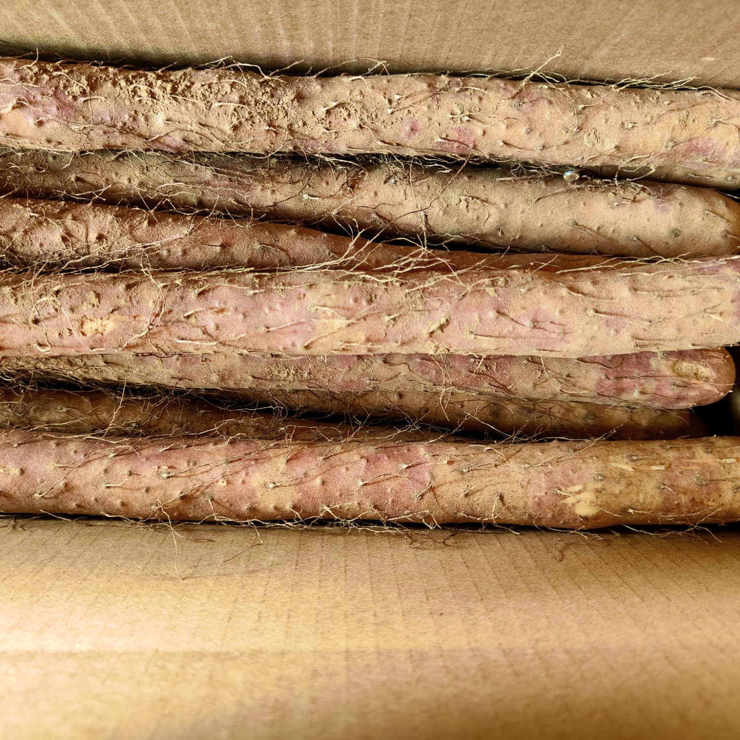 正宗陈集铁棍山药核心产地体形修长口感集面甜香绵爽于一体