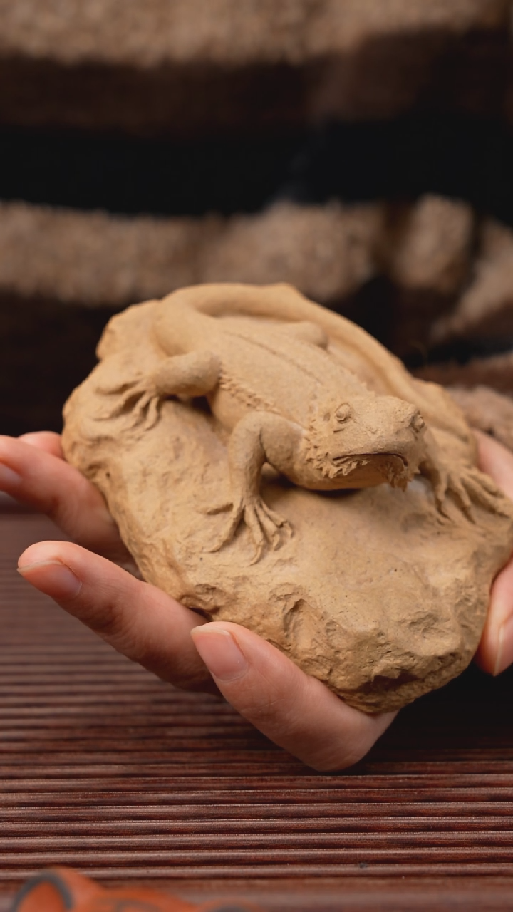 【闪购商品】紫砂茶宠沙漠蜥蜴