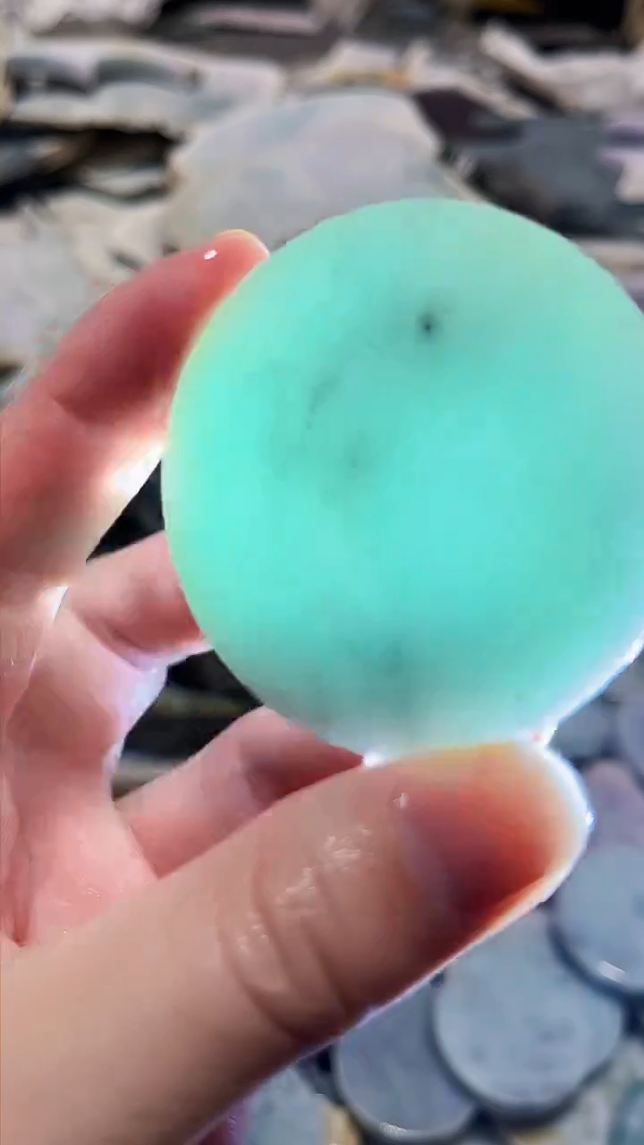 【闪购商品】翡翠颈饰未镶嵌A货白谭1887