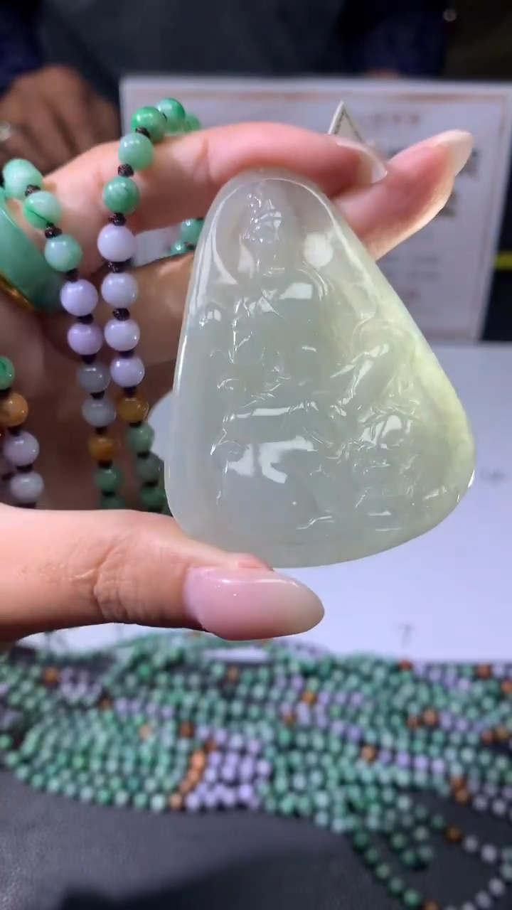 【闪购商品】定制翡翠未镶嵌不退不换CMH1件-A