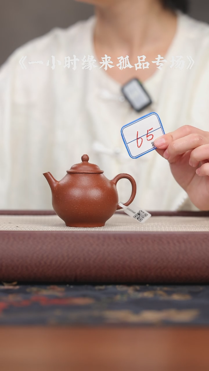 【闪购商品】紫砂茶壶降坡泥 潘壶65号