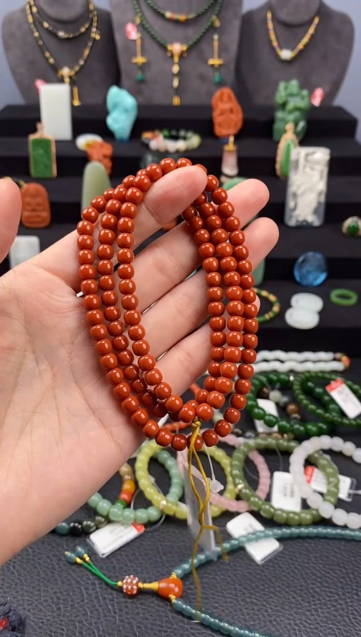 【闪购商品】玛瑙/玉髓-未镶嵌6mm老型108