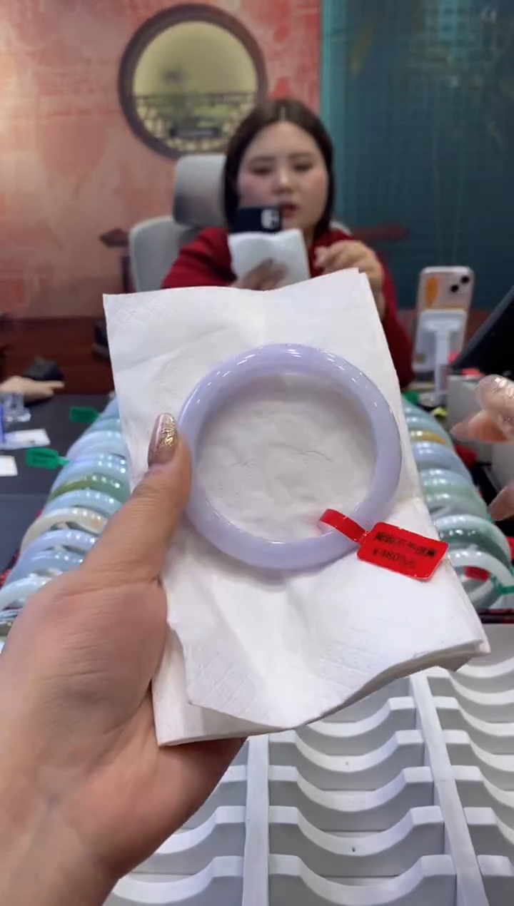 【闪购商品】翡翠手镯未镶嵌多人005497