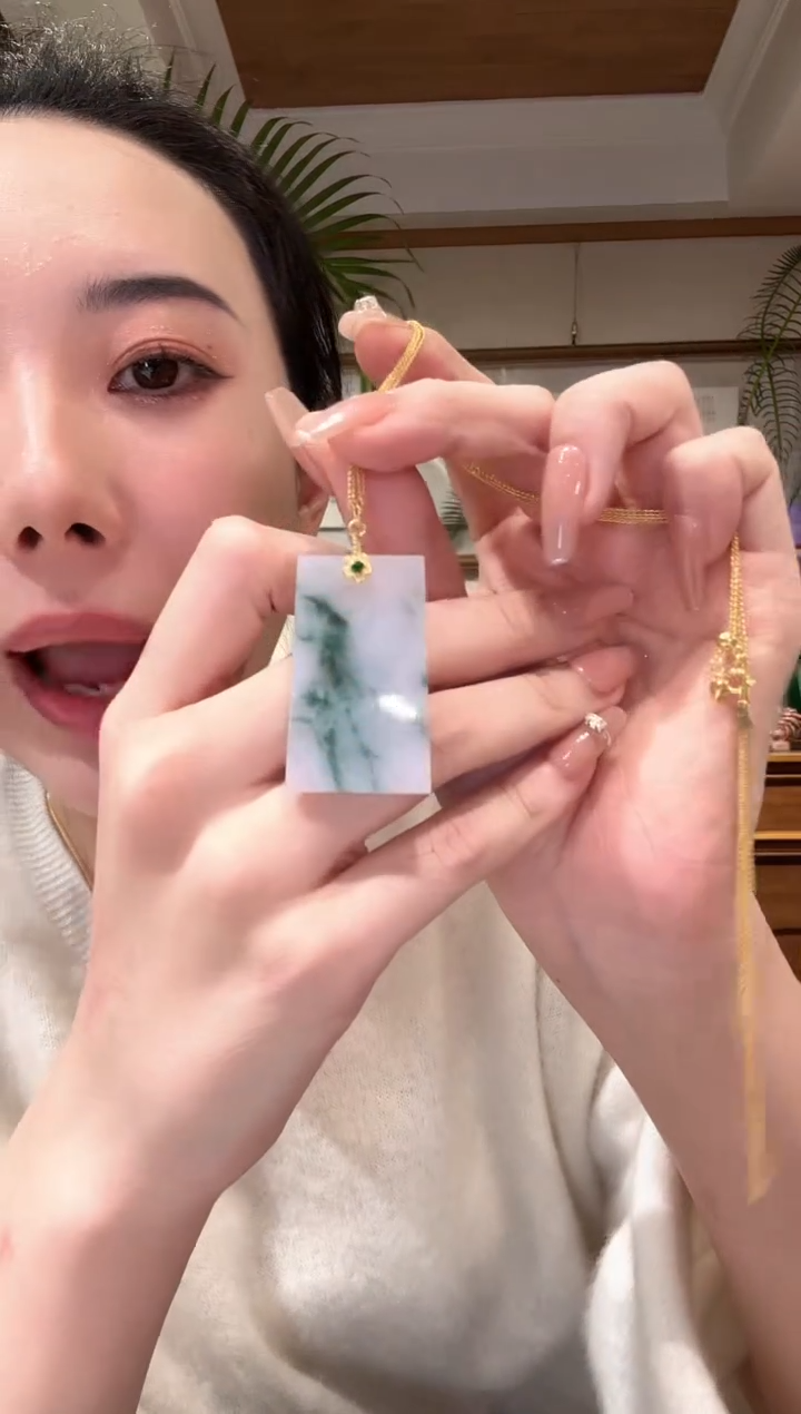 【闪购商品】翡翠颈饰未镶嵌国风