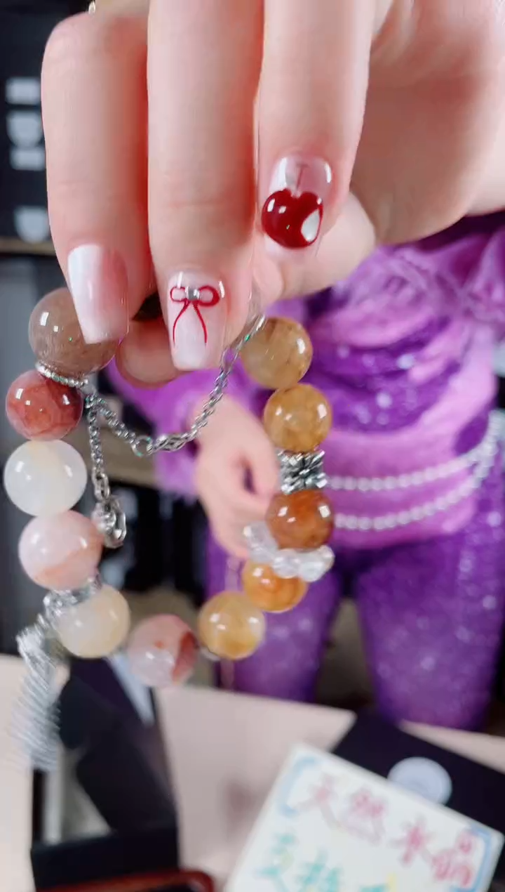 未镶嵌手链水晶设计款水晶手串大促