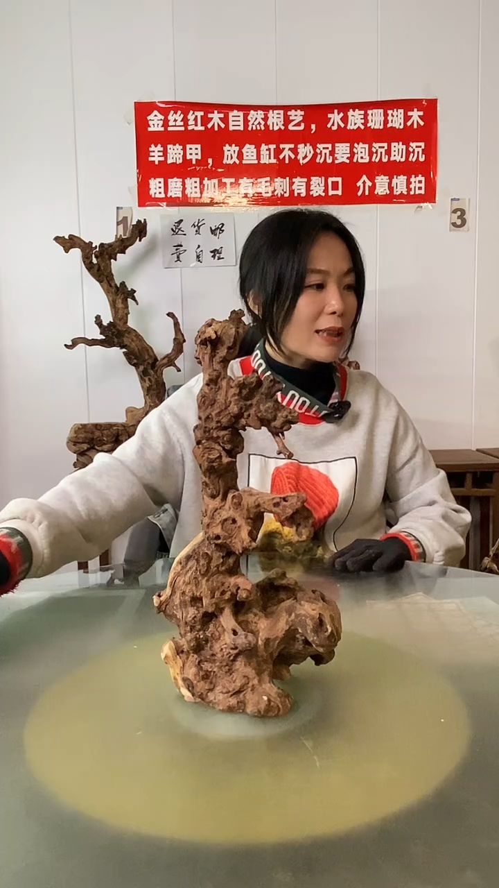 木一****流金丝红木  羊蹄甲