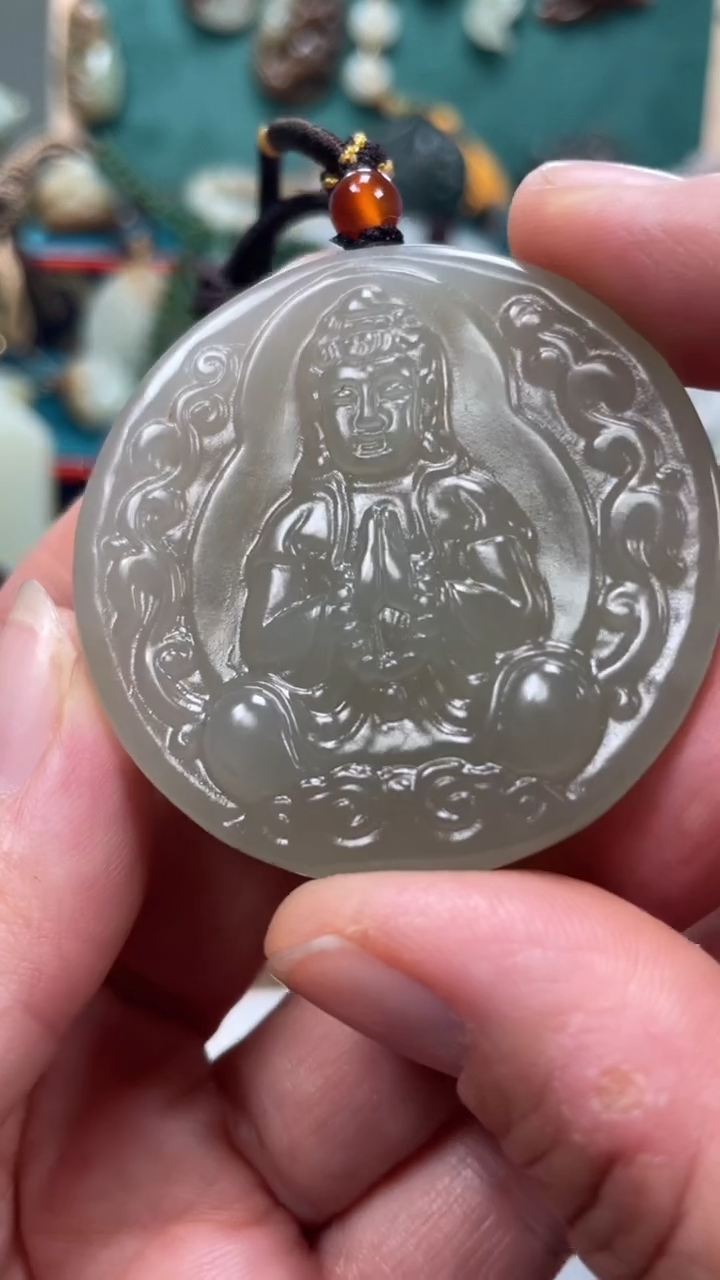 未镶嵌和田玉挂件0027