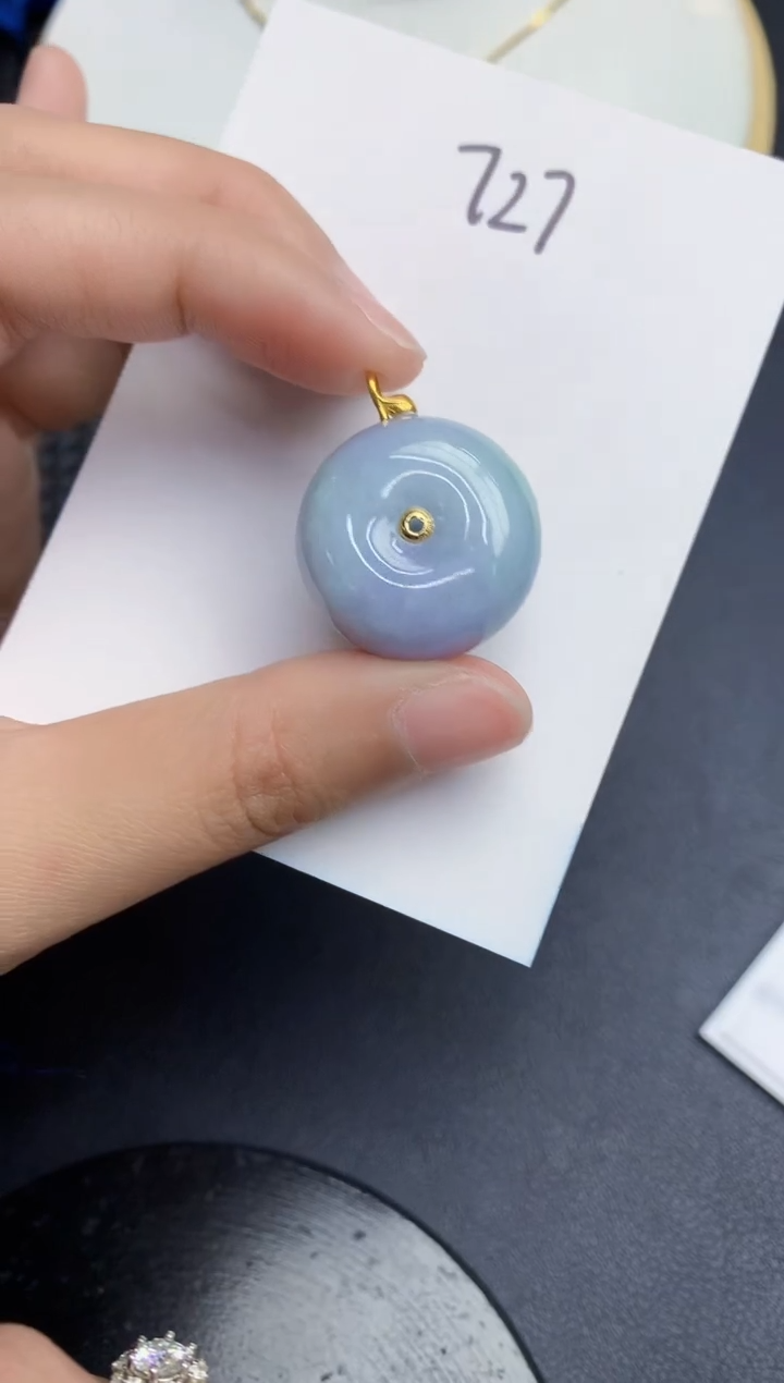 【闪购商品】翡翠颈饰18K金镶嵌000000000