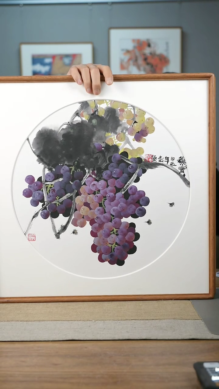 【闪购商品】书法协会会员老师带框作品-