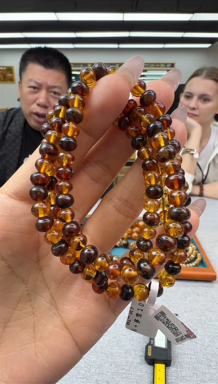 【闪购商品】琥珀颈饰未镶嵌565秒拍号