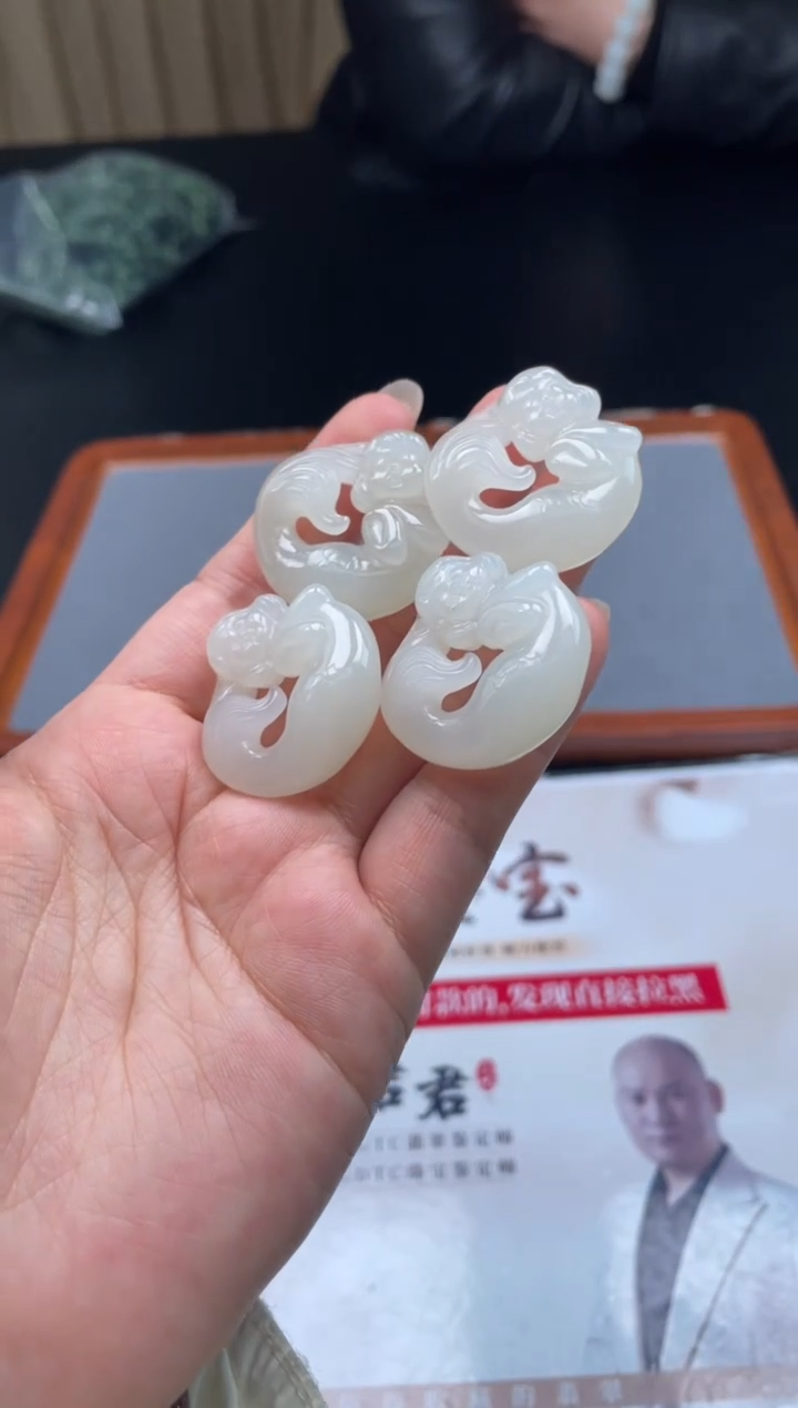 【闪购商品】和田玉颈饰未镶嵌-05HDJT0137773多样性发其一