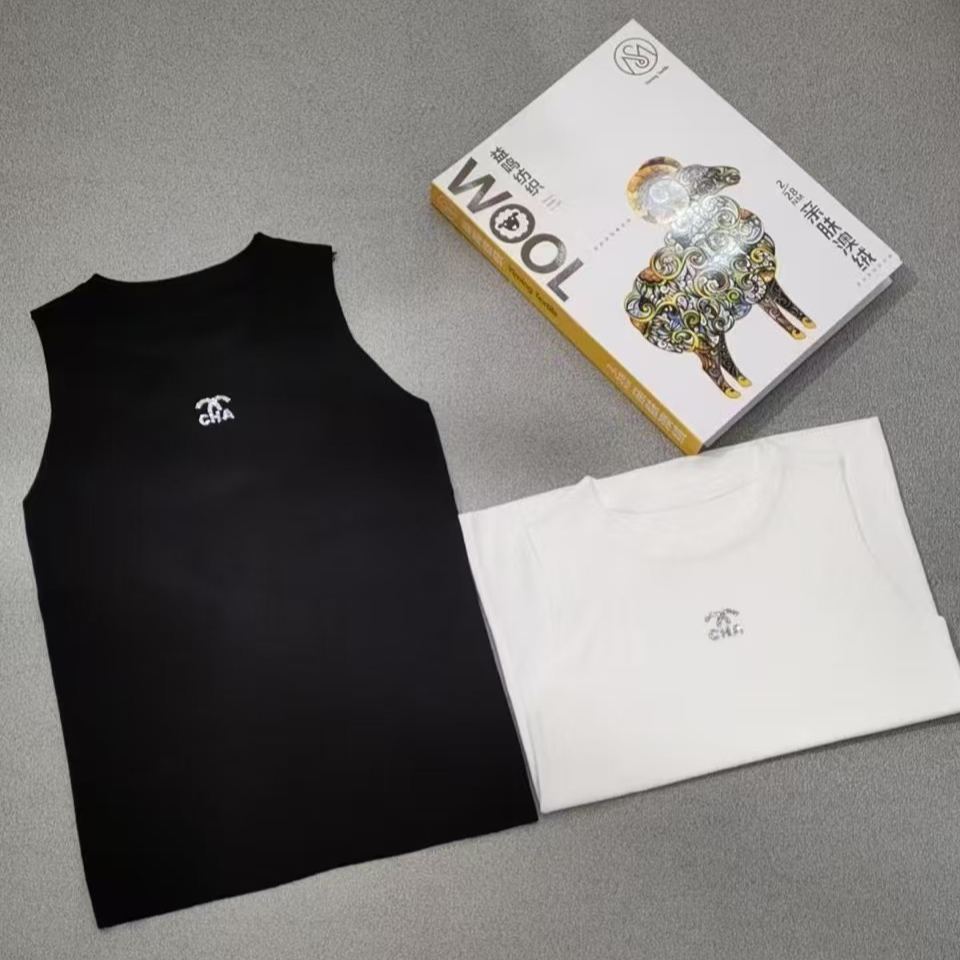 夏季针织刺绣背心设计感无袖修身显瘦内搭吊带