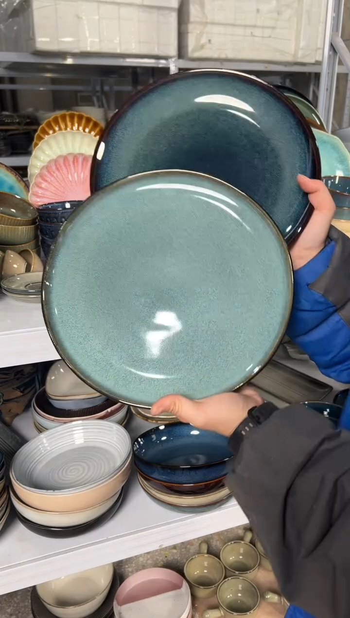 陶瓷外贸尾货瑕疵满20包邮X2 大盘组合