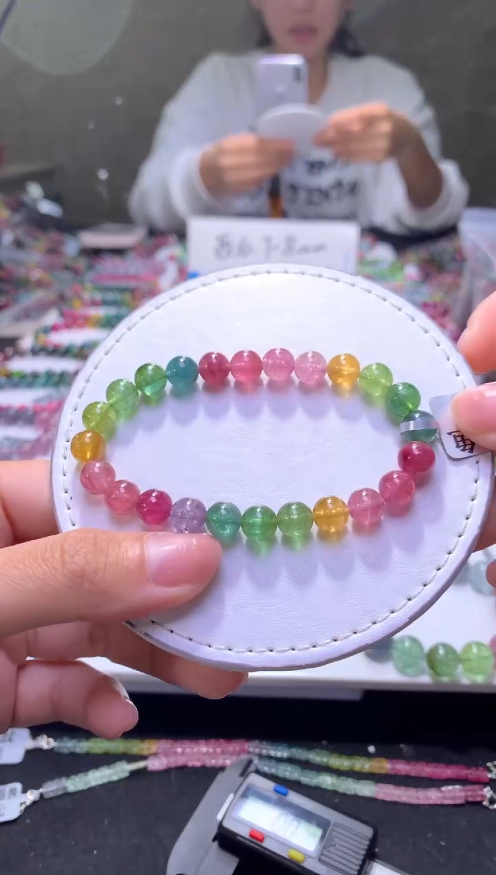 未镶嵌手串碧玺A70【天然碧玺】