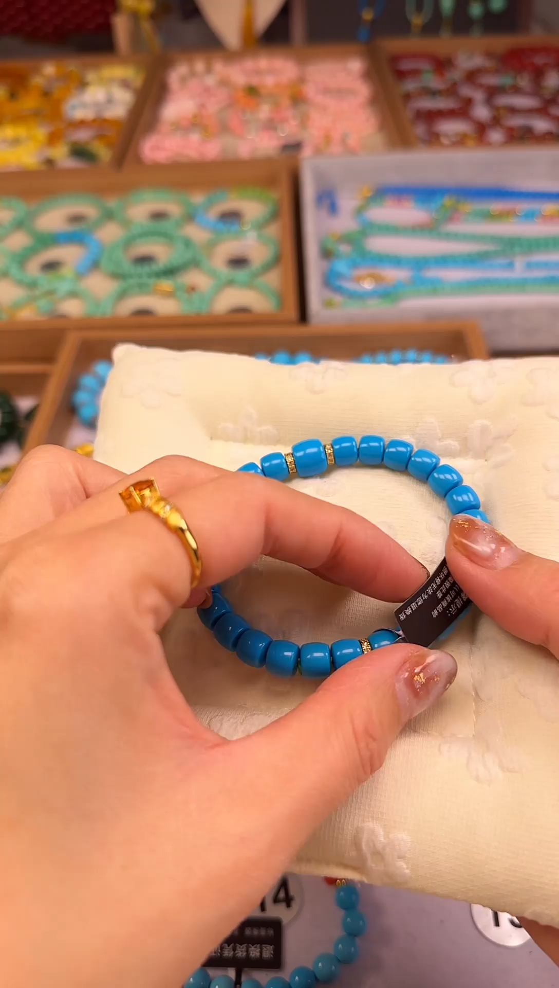 大漆工艺品手串/手链汀禾珍品——68