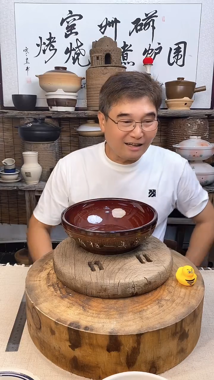 陶土字钵汤盆拌菜盆和面盆