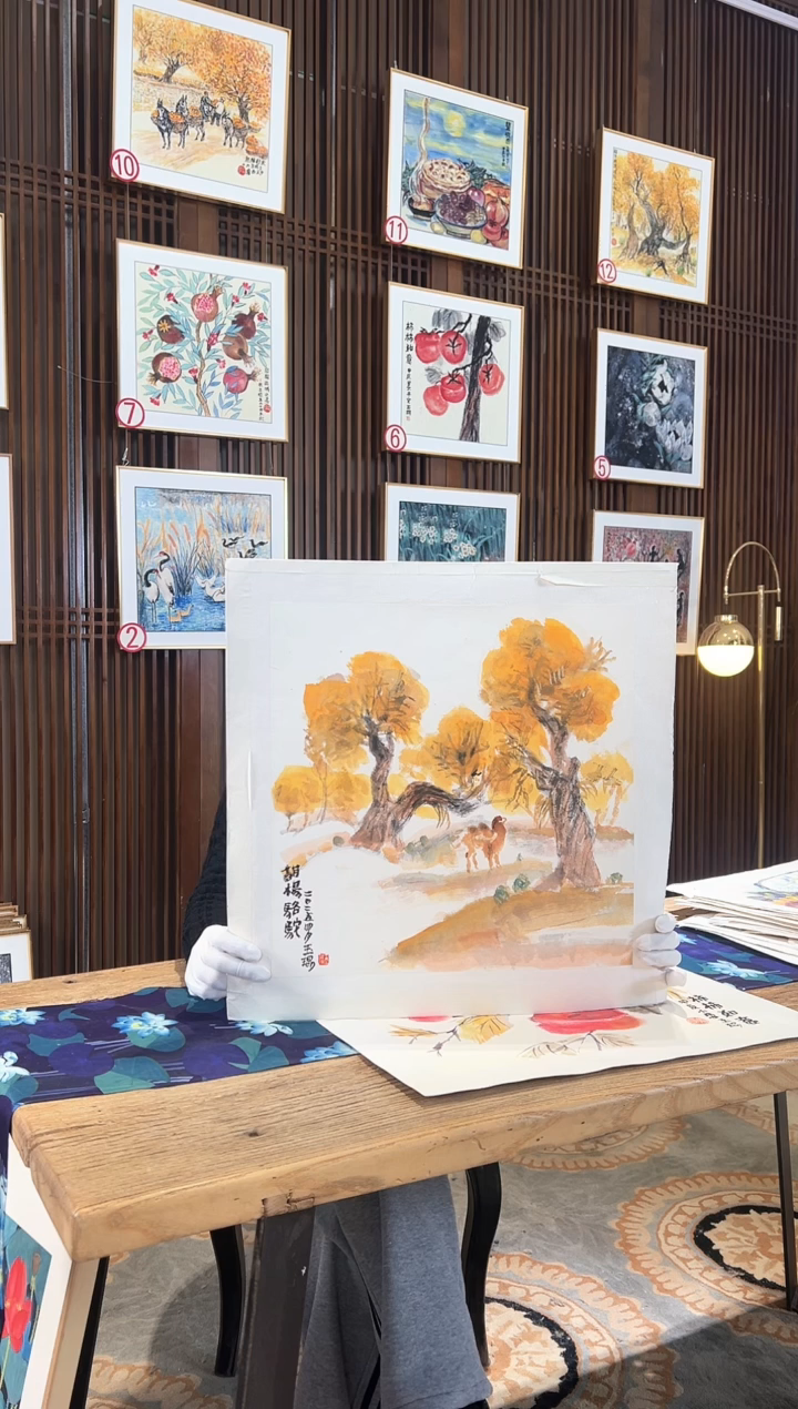 版画耿玉琨名章限量版画S