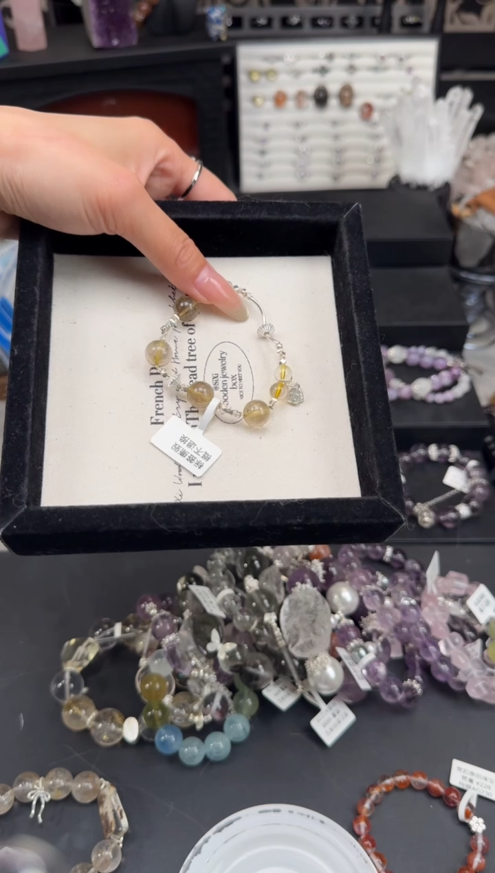 【闪购商品】水晶手链未镶嵌天然水晶 多样性发货