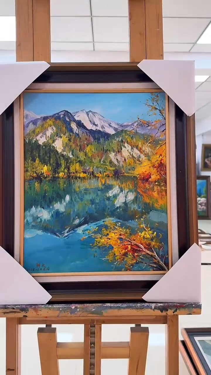 国画炳山艺术--梁朝水老师作品