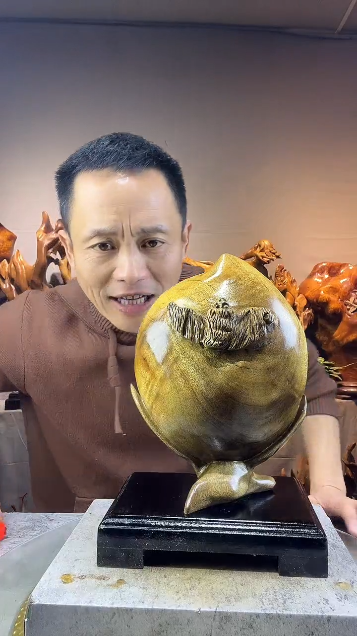 金丝楠用****1小叶桢楠随行摆件13