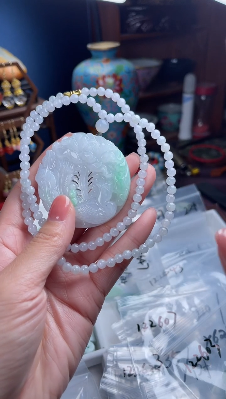 未镶嵌挂件翡翠姐****️，121129+121715镯心