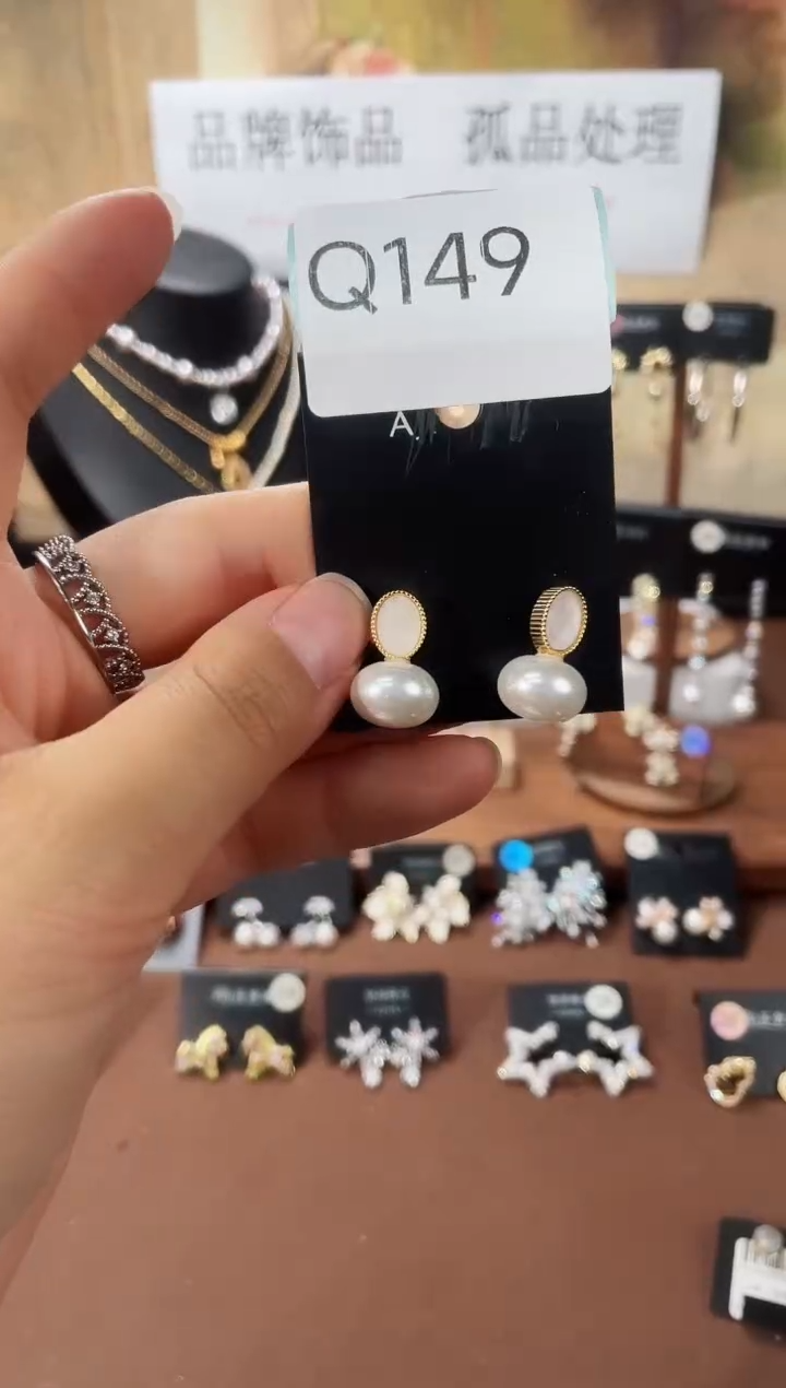 合金925银锆石Q149