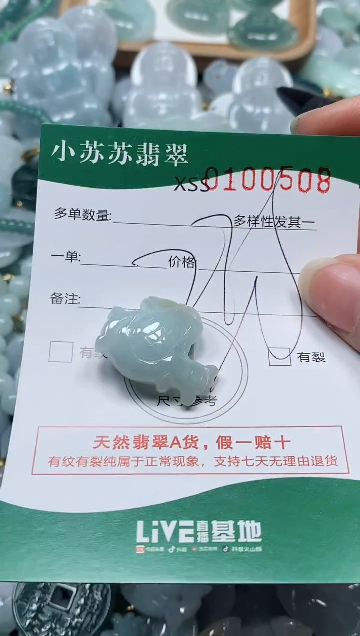 【闪购商品】翡翠颈饰未镶嵌闪购商品0100508