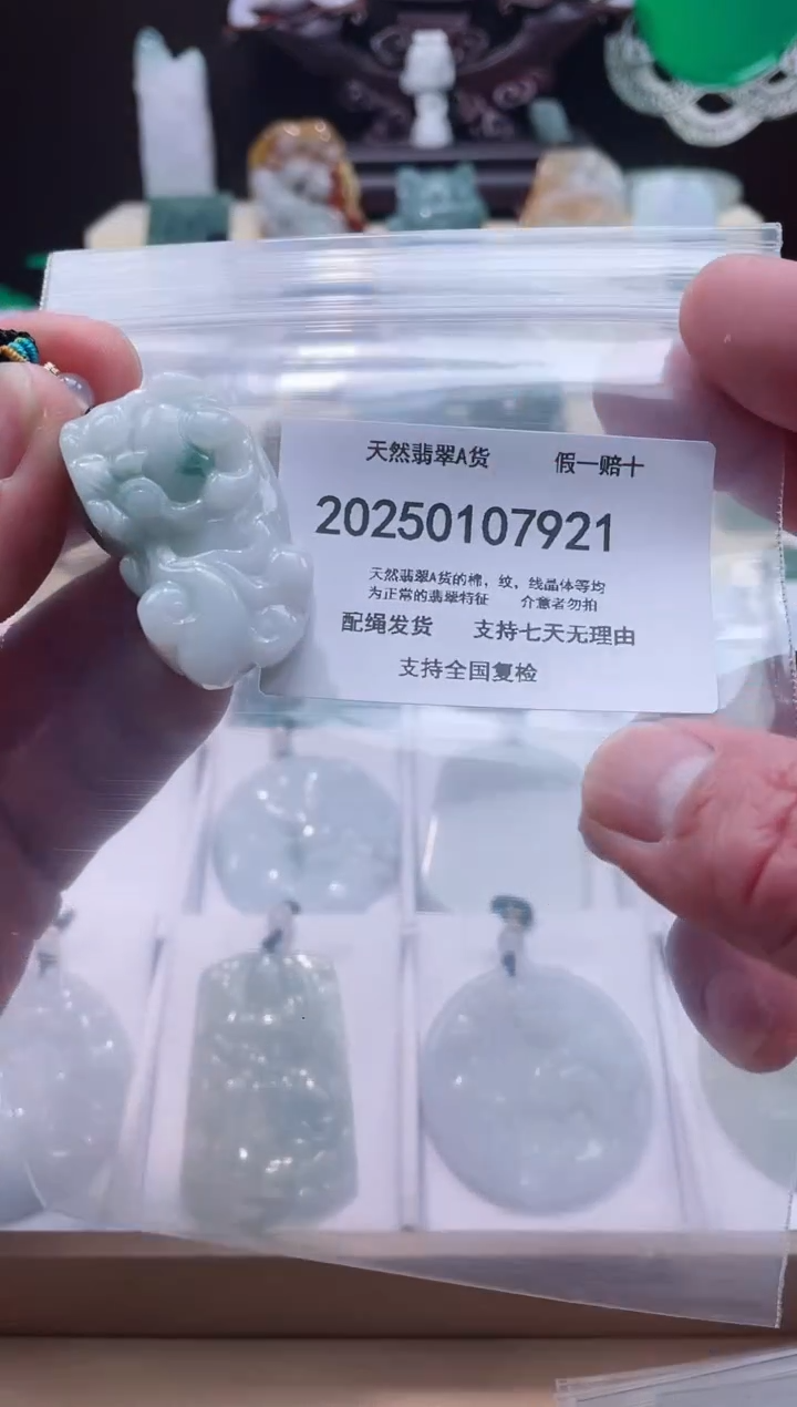 【闪购商品】翡翠颈饰未镶嵌闪购商品8号店200250010026