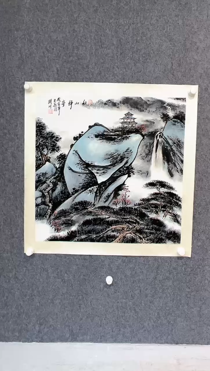 【闪购商品】绘画贺润川-4平尺-国画-Yz