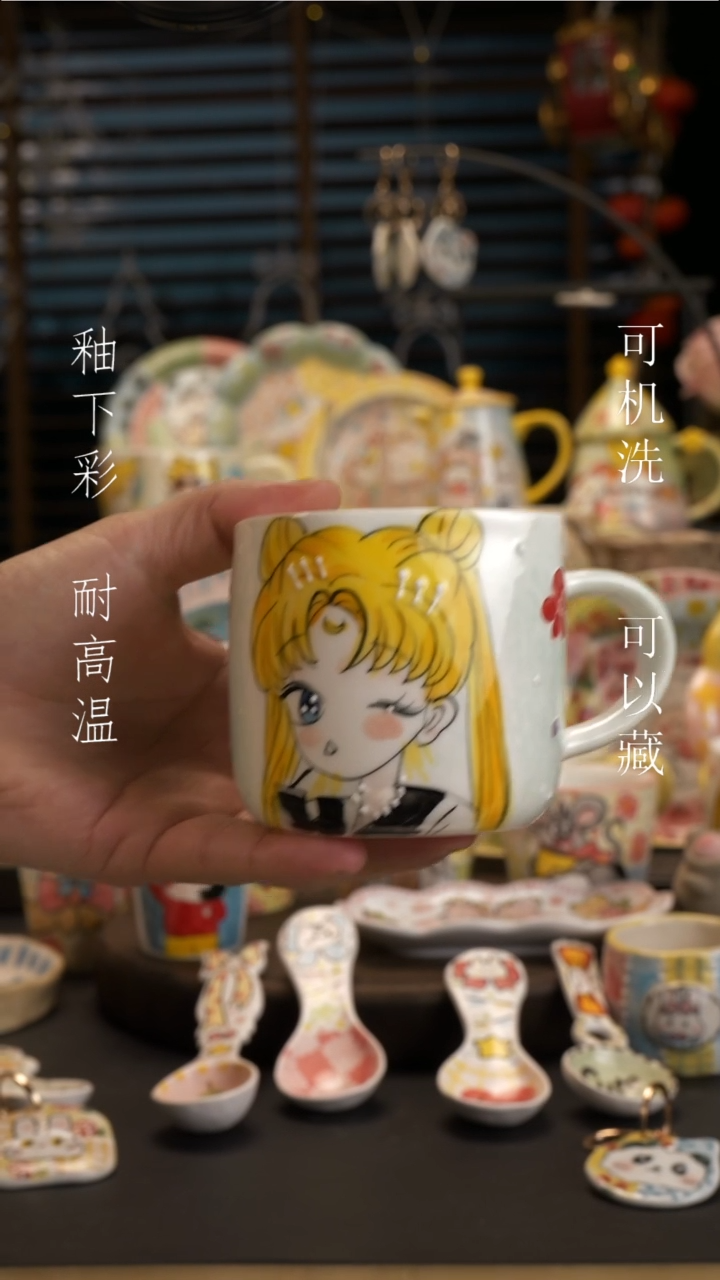 【闪购商品】【原创设计】景德镇手绘陶瓷