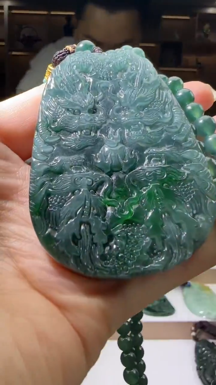 颈饰未镶嵌翡翠多样性发其一79554