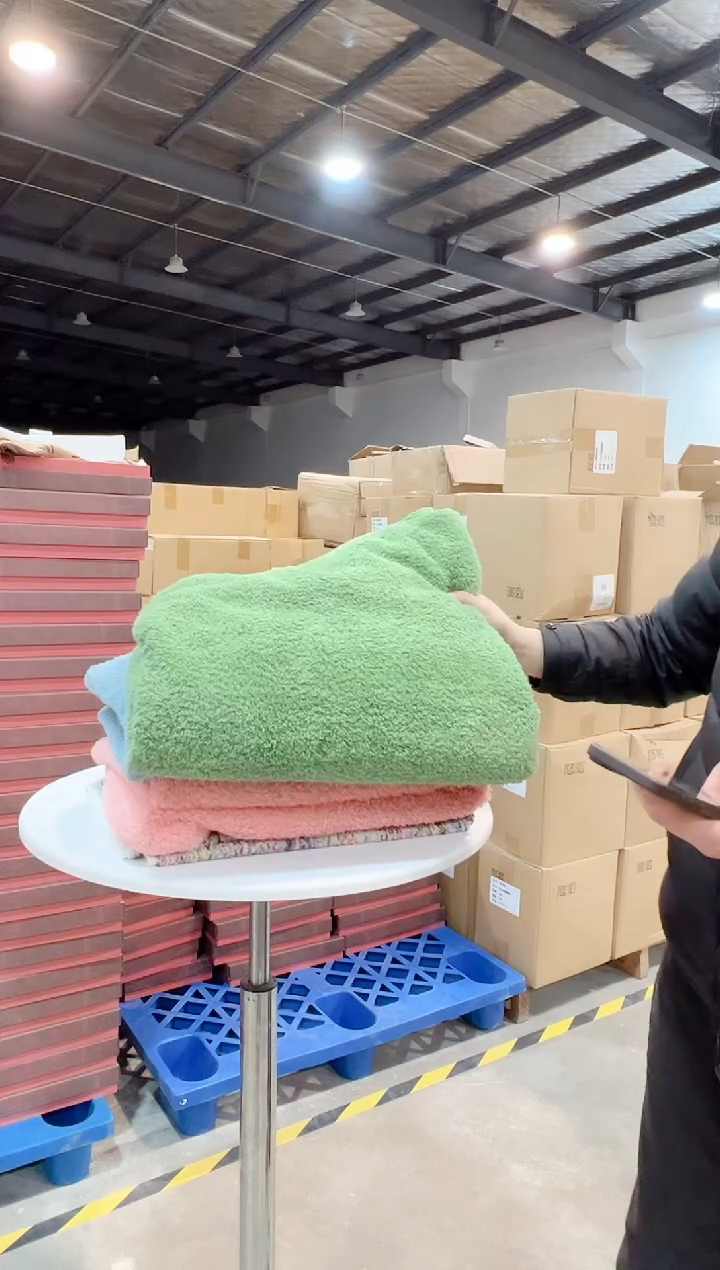 木SINO厚重浴巾-绿色