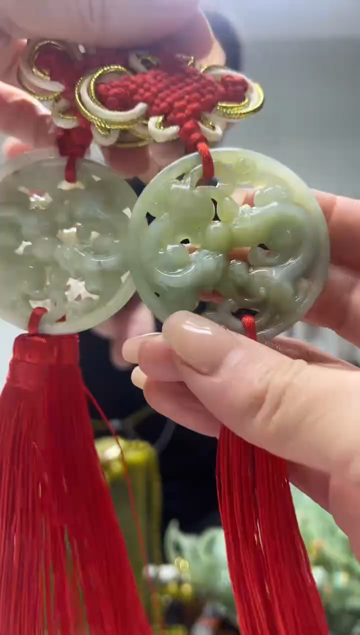 未镶嵌岫玉颈饰多样性发货 拍一发一