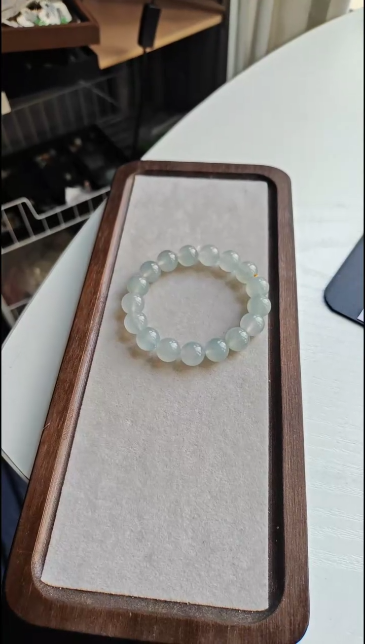 未镶嵌手串翡翠多***蟹翡翠手串未镶嵌