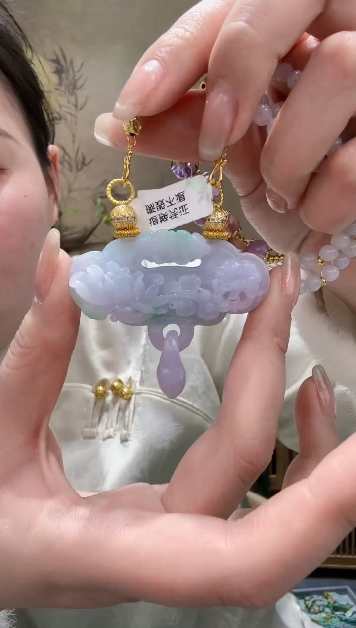 【闪购商品】翡翠颈饰未镶嵌吊坠