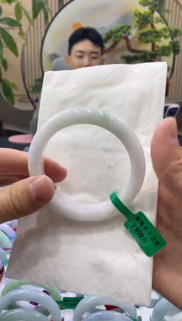 未镶嵌手镯翡翠9515