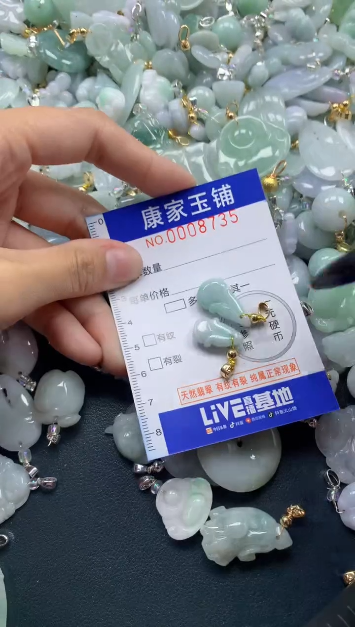 颈饰未镶嵌翡翠8735