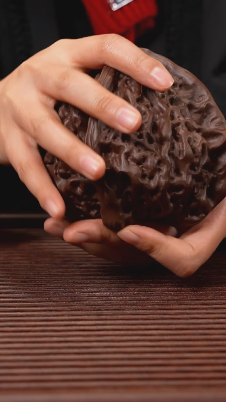 【闪购商品】紫砂茶宠紫泥 大核桃（高11.5宽13