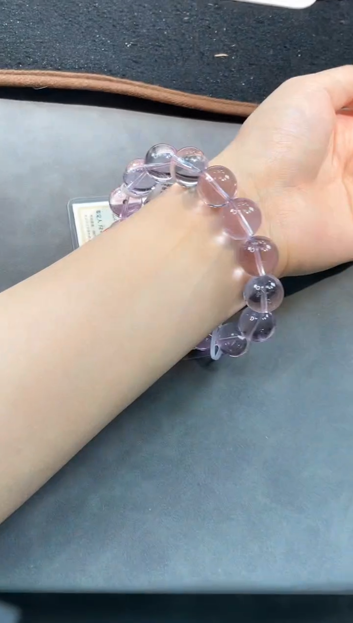 【闪购商品】紫晶手链未镶嵌73号玻利维亚老型珠15mm