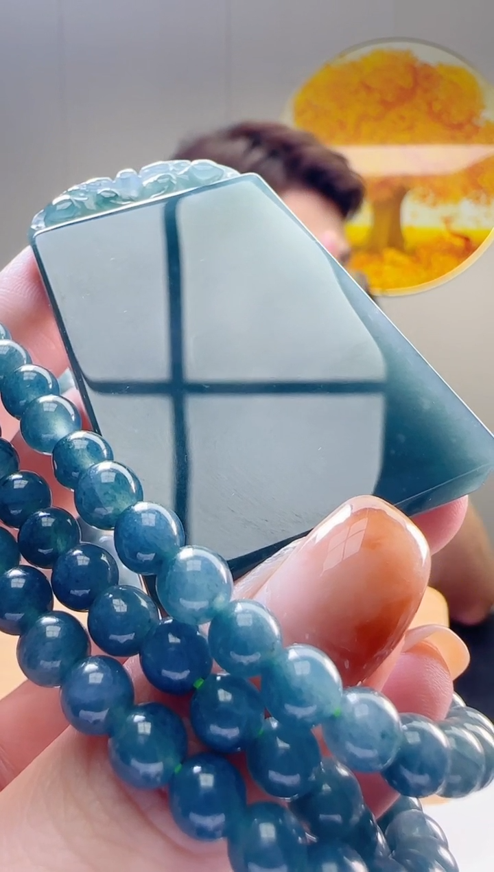 颈饰未镶嵌翡翠多样性随机发其一