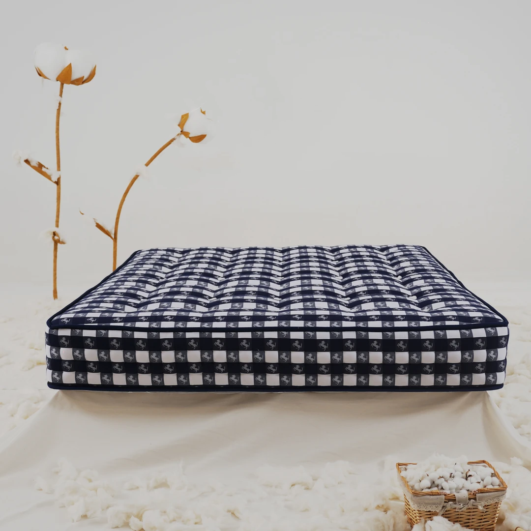 文君纯手工床垫羊绒马尾毛主卧酷布分区独立弹簧床垫高端床垫