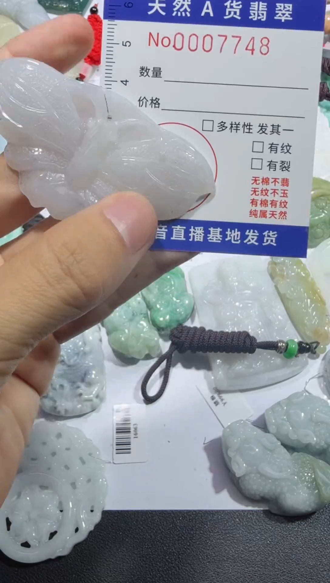 【闪购商品】翡翠颈饰未镶嵌00007748